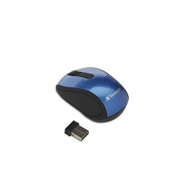 MOUSE MINI INALAMBRICO VERBATIM 97471 CONEXION USB COLOR AZUL