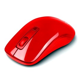 MOUSE ALAMBRICO VORAGO AC-415873-2 CONEXION USB COLOR ROJO