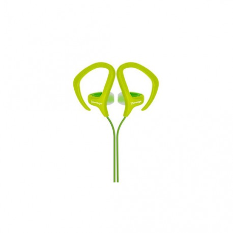 AUDIFONOS VORAGO ES-100 VERDE TIPO ALÁMBRICOS CONEXION 3.5 MM VERDE