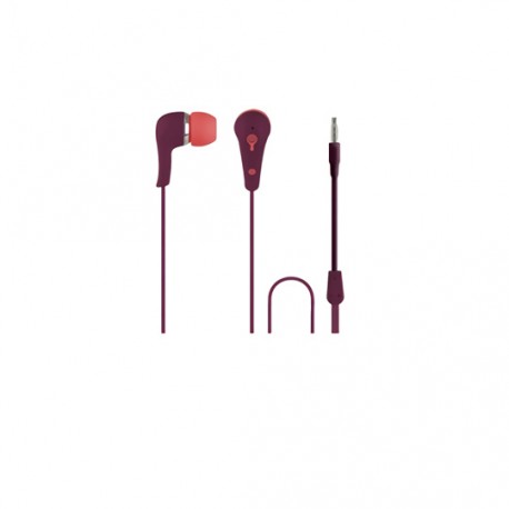 AUDIFONOS PERFECT CHOICE EL-994282 TIPO IN-EAR ALAMBRICOS CONEXION 3.5 MM MORADO