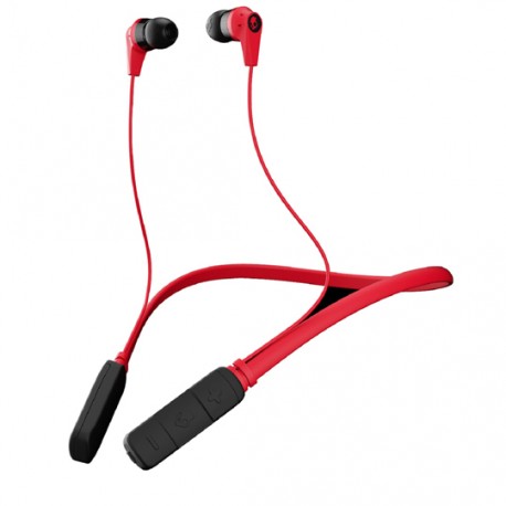 AUDIFONOS SKULLCANDY INKD BT TIPO INALAMBRICO CONEXION BLUETOOTH ROJO