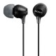 AUDIFONOS SONY MDREX15LP/BCUC TIPO EARBUDS ALAMBRICOS CONEXION 3.5 MM NEGRO