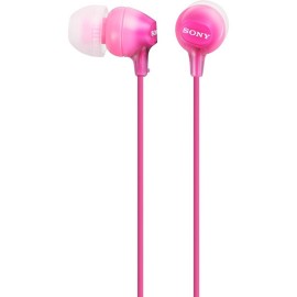 AUDIFONOS SONY MDREX15LP/PICUC TIPO EARBUDS ALAMBRICOS CONEXION 3.5 MM ROSA