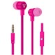 AUDIFONOS VORAGO AU-365896-3 TIPO ALÁMBRICOS CONEXION 3.5 MM ROSA