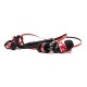 AUDIFONOS VORAGO EP-303 TIPO IN-EAR ALAMBRICOS CONEXIÓN/MEDIDA 3.5 MM COLOR ROJO