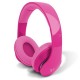 AUDIFONOS VORAGO AU-378585-2 TIPO ALÁMBRICOS CONEXION 3.5 MM ROSA