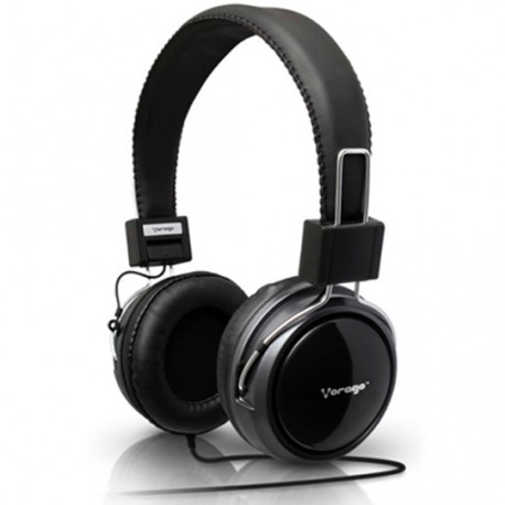 DIADEMA VORAGO AU-365585-6 TIPO ALÁMBRICOS CONEXION 3.5 MM NEGRO