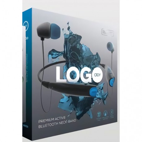 AUDIFONOS IJOY NECKBAND BLUETOOTH TIPO NECKBAND CONEXION 3.5 MM AZUL