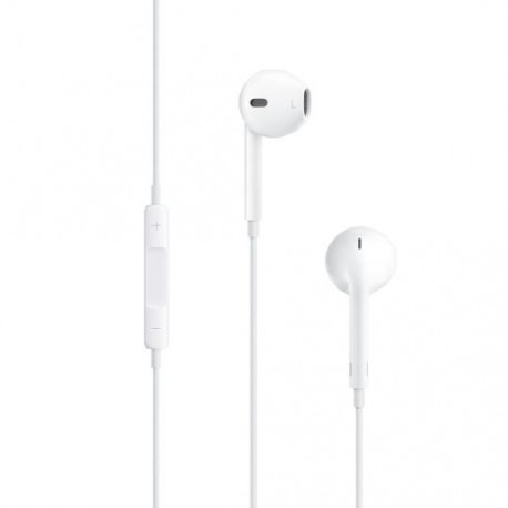 AUDIFONOS APPLE MD827ZM/B TIPO EARBUDS ALAMBRICOS CONEXIÓN/MEDIDA 3.5 MM COLOR BLANCO