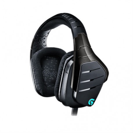 DIADEMA GAMER ALAMBRICA LOGITECH G633 3.5 MM COLOR NEGRO