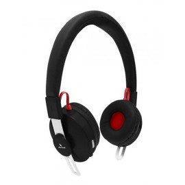 DIADEMA INALAMBRICA ACTECK LVAB-001 BLUETOOTH NEGRO Y ROJO