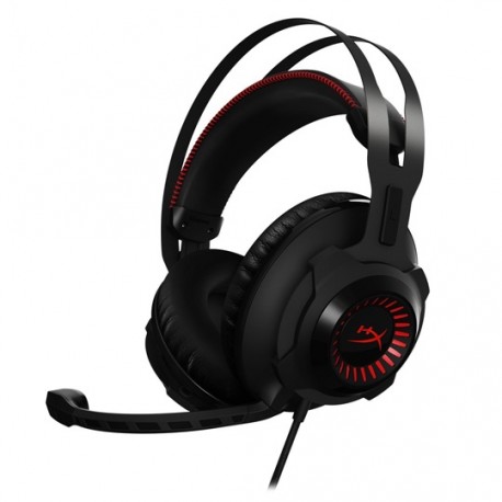 DIADEMA GAMER ALAMBRICA KINGSTON HYPERX CLOUD REVOLVER 3.5 MM COLOR NEGRO