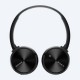 DIADEMA INALAMBRICA SONY MDR-ZX330BT BLUETOOTH COLOR NEGRO
