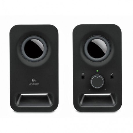 BOCINAS ALAMBRICAS LOGITECH Z150 CON CONEXIÓN 3.5 MM COLOR NEGRO