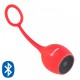 BOCINA PARA REGADERA STEREN BOC-863 CON CONEXION BLUETOOTH COLOR ROJO