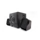 BOCINAS CON SUBWOOFER ALAMBRICAS VORAGO SPK-300-MSD CON CONEXION 3.5 MM COLOR NEGRO