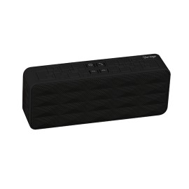 BOCINAS BLUETOOTH INALAMBRICO PORTATIL VORAGO BSP100 CON CONEXIÓN BLUETOOTH COLOR NEGRO
