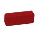 BOCINAS BLUETOOTH INALAMBRICO PORTATIL VORAGO BSP100 CON CONEXIÓN BLUETOOTH COLOR ROJO