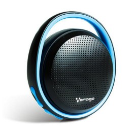 BOCINAS INALAMBRICAS VORAGO BSP300 CON CONEXIÓN 3.5 MM COLOR NEGRO