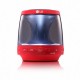 BOCINA INALAMBRICA LG PH1R CON CONEXIÓN BLUETOOTH COLOR ROJO