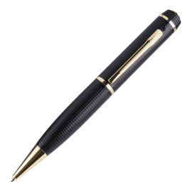 PLUMA ESPÍA CON CÁMARA HD STEREN SPYPEN NA NEGRO CON DORADO