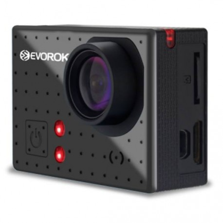 CÁMARA DEPORTIVA EVOROK GRIS 12 MP, 5 MP RESOLUCION DE VIDEO 1080P