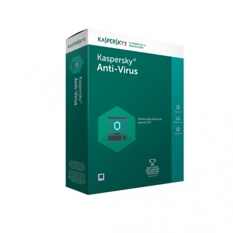 ANTIVIRUS KASPERSKY CON 10 LICENCIAS PARA WINDOWS DVD