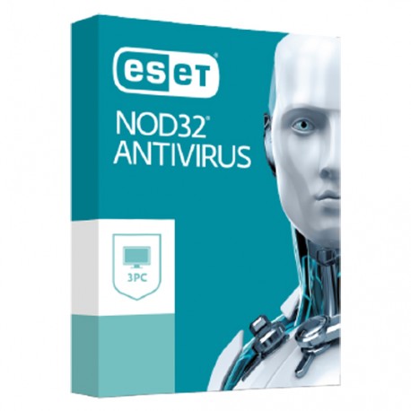 ANTIVIRUS ESET 3 LICENCIAS DVD LICENCIA DVD