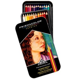 LAPICES DE COLOR SURTIDO PRISMACOLOR FORMA REDONDA DE MADERA CAJA CON 36 PIEZAS