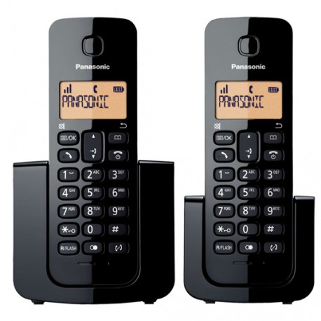 TELEFONO INALAMBRICO PANASONIC KX-TGB112MEB 2 PIEZAS 1 LINEA