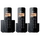 TELEFONO INALAMBRICO PANASONIC KX-TGB113MEB 3 PIEZAS 1 LINEA