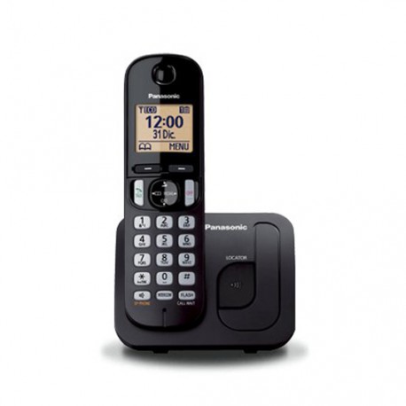 TELEFONO INALAMBRICO PANASONIC KX-TGC210MEB 1 PIEZA 1 LINEA