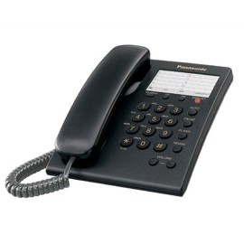 TELEFONO ALAMBRICO PANASONIC TS550MEB PARA 1 LINEA 1 PIEZA