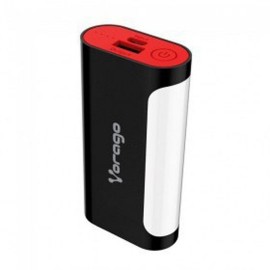 POWER BANK VORAGO PB-300-RD POTENCIA DE 6000 MAH