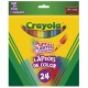 LAPICES DE COLOR SURTIDO CRAYOLA FORMA REDONDO DE MADERA CAJA CON 24 PIEZAS