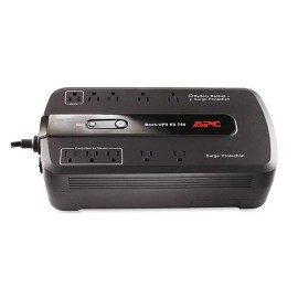 NO BREAK DE 10 CONTACTOS APC BE750GL CAPACIDAD DE 750 VA DURACION DE 10 MIN