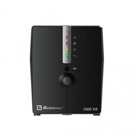 NO BREAK DE 8 CONTACTOS KOBLENZ 10017 USB CAPACIDAD DE 1000 VA DURACION DE 60 MIN