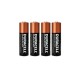 PILA ALCALINA DURACELL AA DE 1.5 VOLTS 4 PIEZAS