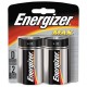 PILA ALCALINA ENERGIZER D DE 1.5 VOLTS 2 PIEZAS