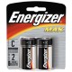PILA ALCALINA ENERGIZER C DE 1.5 VOLTS 2 PIEZAS