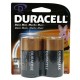 PILA ALCALINA DURACELL D DE 1.5 VOLTS 2 PIEZAS