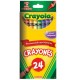 CRAYON CRAYOLA ESTANDAR COLOR SURTIDO FORMA REDONDO CAJA CON 12 PIEZAS