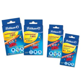 CRAYON PELIKAN COLOR SURTIDO 50501200 FORMA REDONDO CAJA CON 12 PIEZAS