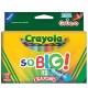 CRAYON CRAYOLA SO BIG COLOR SURTIDO FORMA REDONDO CAJA CON 12 PIEZAS