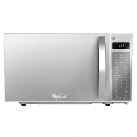 HORNO DE MICROONDAS WHIRLPOOL WM-1211D DE 1.1 PIES 3 NIVELES COLOR PLATA