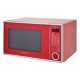 HORNO DE MICROONDAS DAEWOO 1N2HTMR DE 1.1 PIES COLOR ROJO