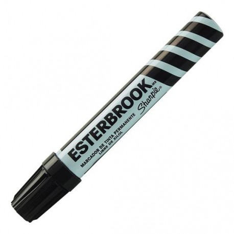 MARCADOR PERMANENTE SHARPIE ESTERBROOK 119353 COLOR NEGRO 1 PIEZA