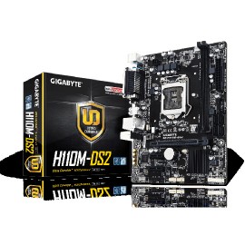 TARJETA MADRE GIGABYTE GA-H110M-DS2 MEMORIA DE 32 GB VELOCIDAD DE 2133 MHZ