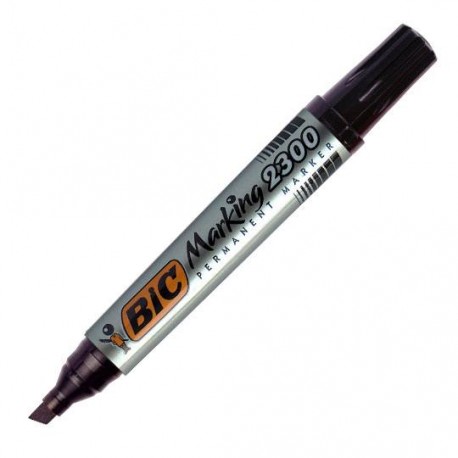 MARCADOR PERMANENTE BIC MARKING 2300 COLOR NEGRO 1 PIEZA