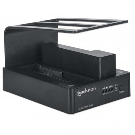 Gabinete QuickDock HDD*2 SATA-USB 3.0